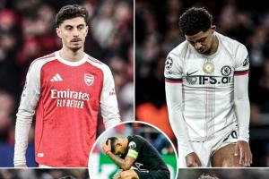 八强几队?英超6/6晋级欧冠16强,首回合5客场1平4负下周谁能翻盘