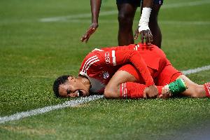 记者:穆西亚拉脚踝旧伤负荷反应,他将至少缺阵本周客战药厂