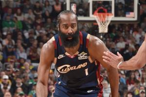 可惜空砍!哈登骑士生涯首次单场30分 此前11场最高23分