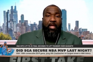 帕金斯:MVP要到赛季最后见分晓 但SGA的绝杀让当世最佳有了答案