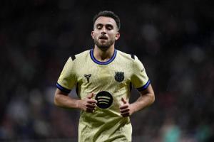 每体:埃里克·加西亚腿筋不适缺战纽卡,将接受医学检查消除疑虑