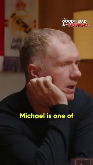 斯科尔斯:绝无冒犯卡里克之意但还是给他发了信息,他说他没生气