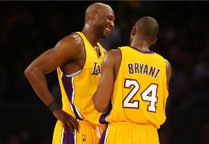 奥多姆称梦见科比给自己送鸡汤 贝弗利:你是嗑药嗑多了别带老科