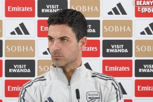 阿尔特塔谈定位球争议:有人试图操纵舆论,我们不是“挡人”战术