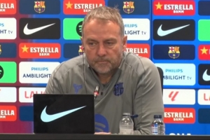 弗里克:11天4战调整阵容空间非常有限 德容有望国际比赛日后复出