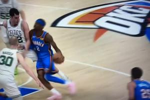 布朗称SGA造犯规不是篮球动作!名记批评联盟纵容:看得人恶心!