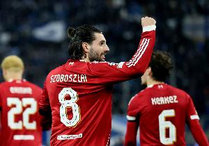 索博本赛季直接任意球打进5球,与格里马尔多并列五大联赛最多