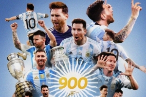 魔术师:恭喜梅西达成900球里程碑&与C罗历史唯二 这令人难以置信