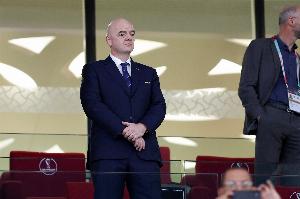 因凡蒂诺:无法解决冲突但盼足球促进和平 希望世界杯按计划进行