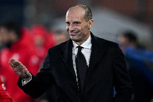 阿莱格里:今天的胜利来之不易,不会给任何球员施加压力