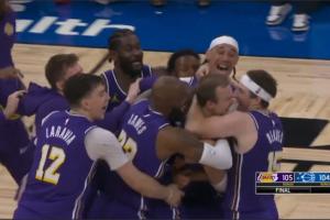 跌宕起伏!湖人魔术最后50秒神级剧情回顾 神射肯纳德笑纳绝杀!