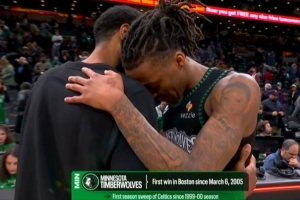 打破魔咒!森林狼时隔21年再次在波士顿赢球 26年来首次横扫对手