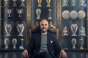 40冠教头!瓜帅获执教40冠:英超×6 联赛杯×5 世俱杯×4 欧冠×3