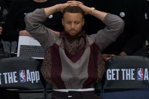 愿好!库里曾目睹克莱/杜兰特/巴特勒重伤 又看到穆迪膝盖重伤