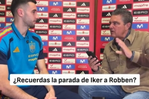 霍安:对卡西扑出罗本射门仍有记忆 希望拿欧冠和世界杯冠军奖牌