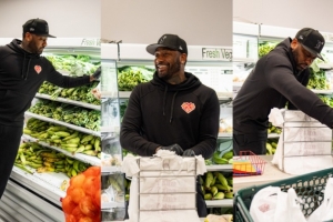 心系DC!奇才官方晒出沃尔在食品救济站做义工&球迷见面会的照片