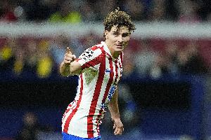 西媒：马竞去年拒绝了阿森纳对阿尔瓦雷斯接近1.2亿欧的报价