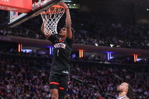 乌度卡谈阿门14罚：我喜欢他的终结方式 面对小后卫展现了统治力