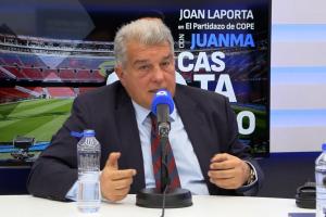 拉波尔塔专访完整版：哈维被利用分裂球迷；我们原已商定梅西回归