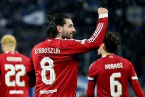 利物浦2月队内最佳进球：索博斯洛伊对曼城任意球破门