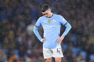 鲁尼：瓜迪奥拉的战术调整，导致福登出场时间减少