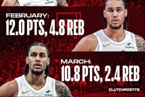 15.8→14.7→12.0→10.8！杰伦·泰森近4个月场均得分递减