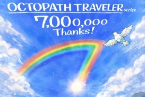 《八方旅人》系列全球累计销量突破700万份 官方发布纪念贺图