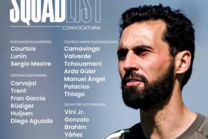 皇马公布战埃尔切大名单：维尼修斯领衔锋线，姆巴佩贝林厄姆缺席