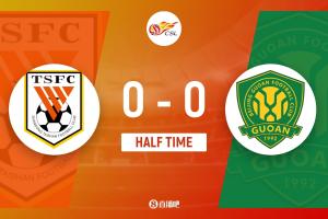 半场-泰山暂0-0国安 双方合计仅1射正 克雷桑+李源一+拉莫斯染黄