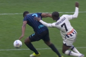 都体：国米的愤怒由来已久，米兰德比就认为里奇有手球但没判点球