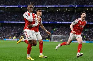 阿森纳本场12次射正，为球队本赛季各项赛事最多纪录