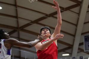 真该多给给球！杨瀚森球权寥寥仍高效拼下17分11板（5前板）2帽