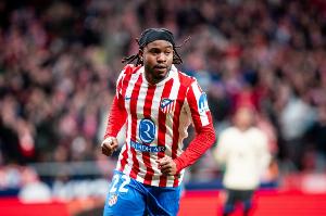 卢克曼首次参加西甲马德里德比就破门，本世纪马竞球员第8人