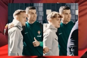 曾1-5惨败找C罗合影被怒批！扎莱夫斯基：合影而已，搞不懂这风波