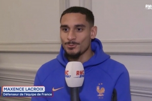 拉克鲁瓦：本希望本场比赛不丢球，主帅德尚满意我们取得两连胜