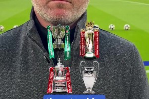 鲁尼预测：联赛杯冠军是曼城，皇马会欧冠夺冠